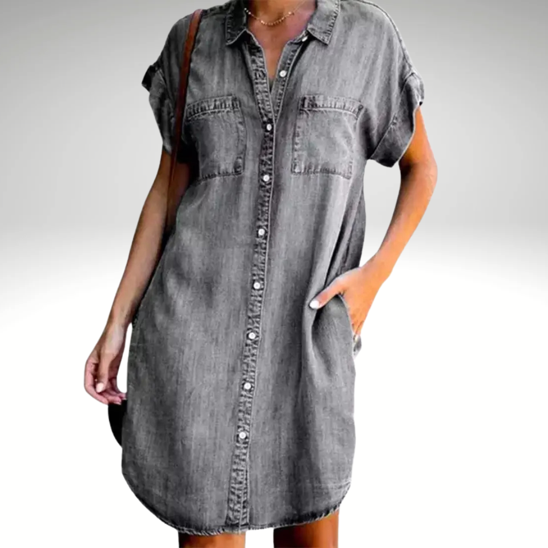 Jeanne – Kleid aus Denim