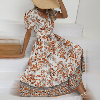 Aliana – Elegantes Blumenkleid