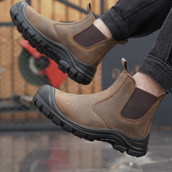 Hochwertige chelsea-boots für herren – wasserabweisend und rutschfest