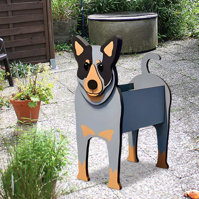 "Australischer Rinder-Blumentopf" could be rewritten as "Australischer Rinderpflanztopf" or "Blumentopf aus australischem Rinderleder". If you have a specific style or focus in mind, please let me know!