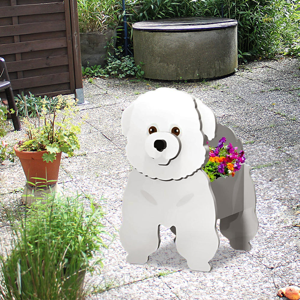 Bichon Flower Pot