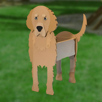Golden Retriever Pflanzentopf