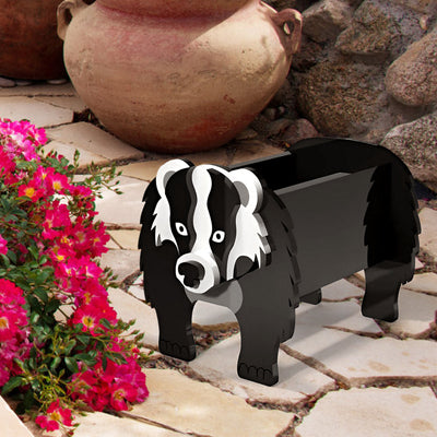 Europäischer Dachs Pflanzgefäß