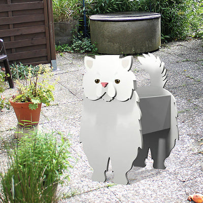 Persian Cat Flower Pot