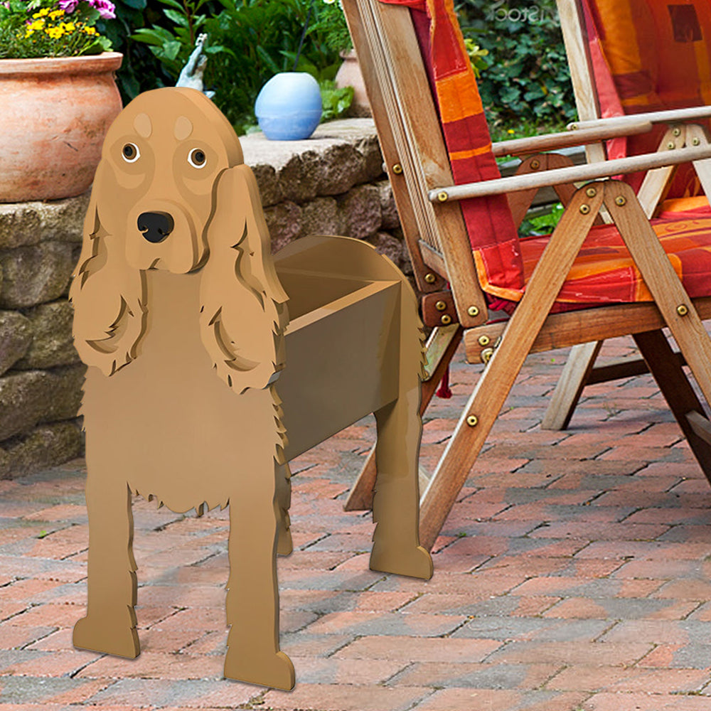 Cockerspaniel Pflanztopf