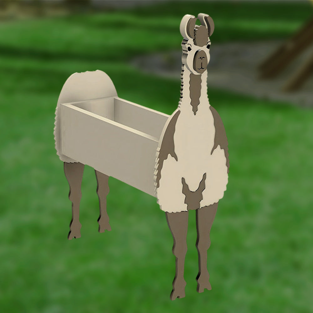 Lama Pflanzgefäß