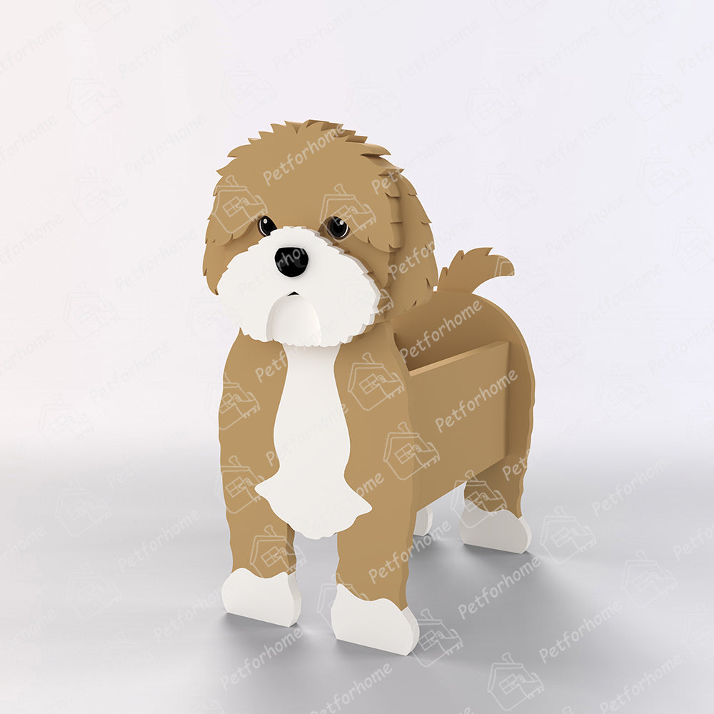 Cavapoo Planter Pot