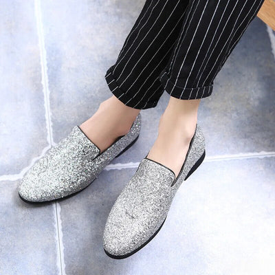 Patrik - Glitter Herren Loafers