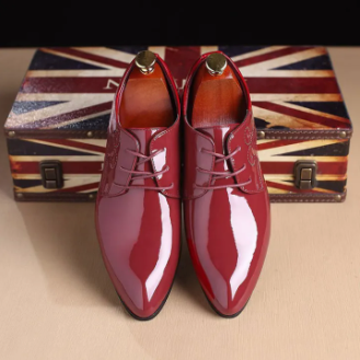 Pelle - Elegante Herren-Schnürschuhe mit spitzer Kappe für den Sommer