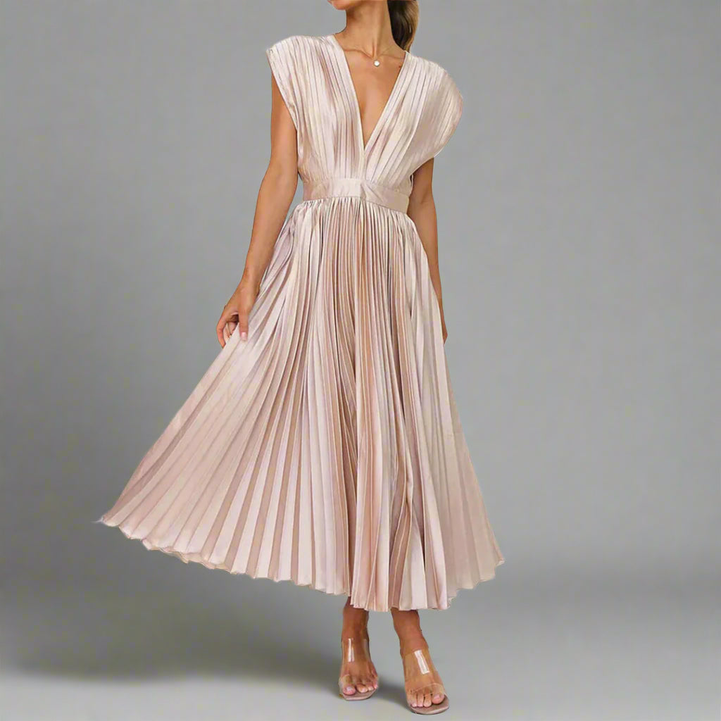 Penelope | Premium Elegantes Midi-Kleid