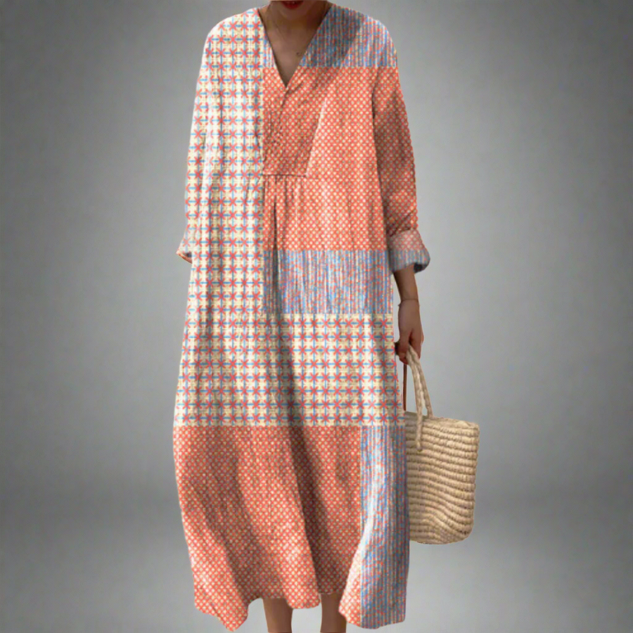 Rosanika | Premium Geometrisches Elegantes Kleid