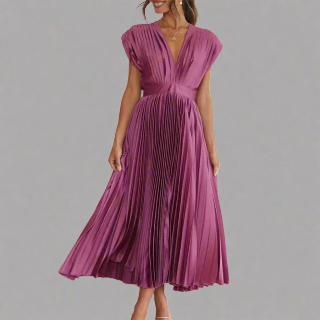 Penelope | Premium Elegantes Midi-Kleid