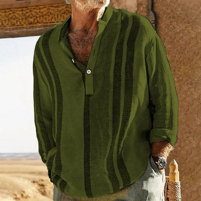Michael - Langarm-Baumwollhemden für Herren