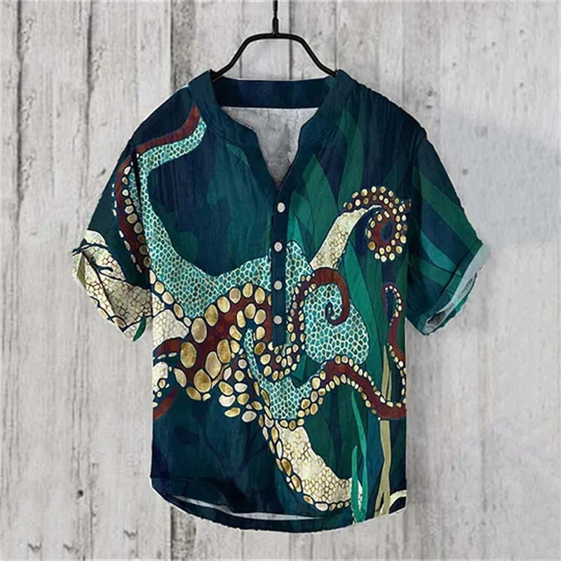 Wayne - Bedrucktes Hemd für Herren