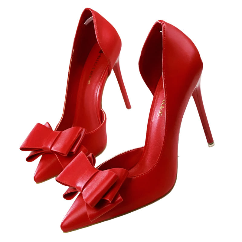 Nathalia – elegante High Heels mit Schleife