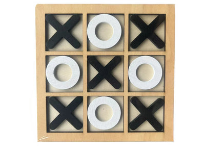 Holz Brettspiel Tic Tac Toe