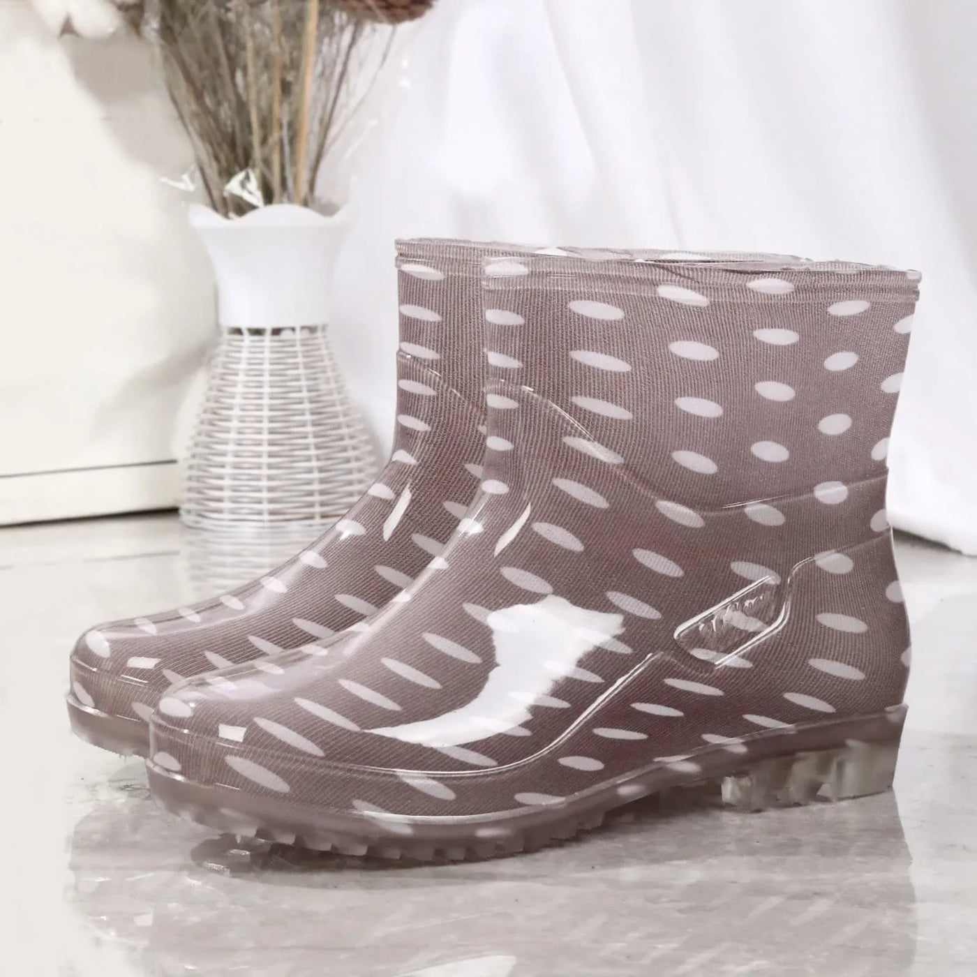 Damen Wasserdichte Gummistiefel | Mit Bunter Druck