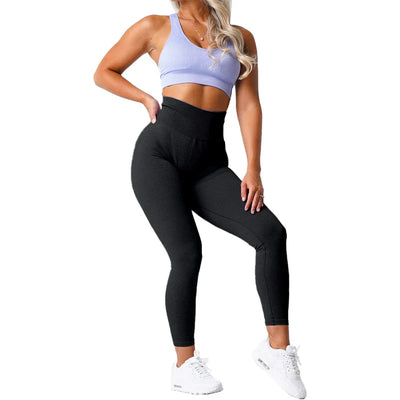 Nahtlose Yoga-Leggings mit Stretchbund & perfekter Passform – Freya