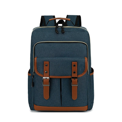 Unisex Vintage Groß Wasserdicht Rucksack | Canvas