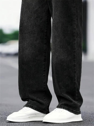 Herrenmode Baggy Jeans | Schwarz