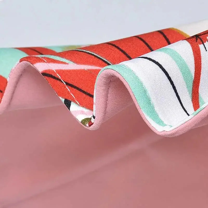 Wendbarer Sonnenhut mit breiter Krempe aus Baumwolle – Liora