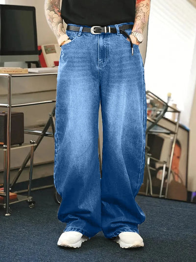 Lässige Baggy-Jeans für Herren | Lockere Passform