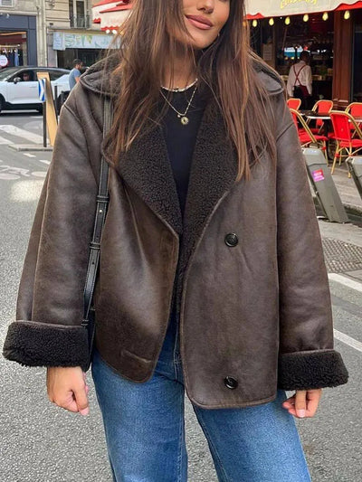 Luxuriöse Fleece Jacke für Damen | Warme