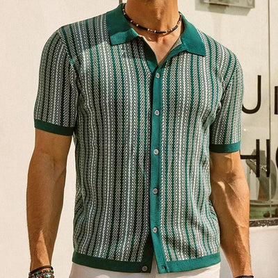 Elam - Button-Down-Poloshirt für Herren