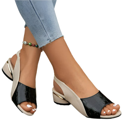 Celine - Elegante Sandalen mit offener Zehe und Slingback-Riemen