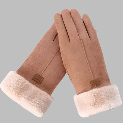 Trevor - Pelzige Winterhandschuhe