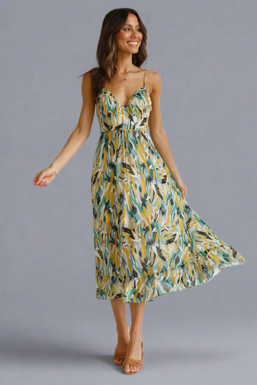 Veltrunda | Elegantes Maxi-Kleid für stilvolle Auftritte