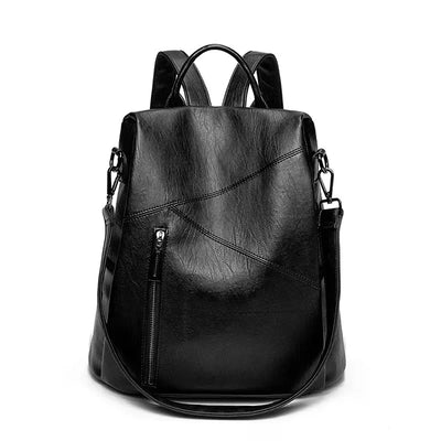 JOANA | DIEBSTAHLSICHERER LEDERRUCKSACK