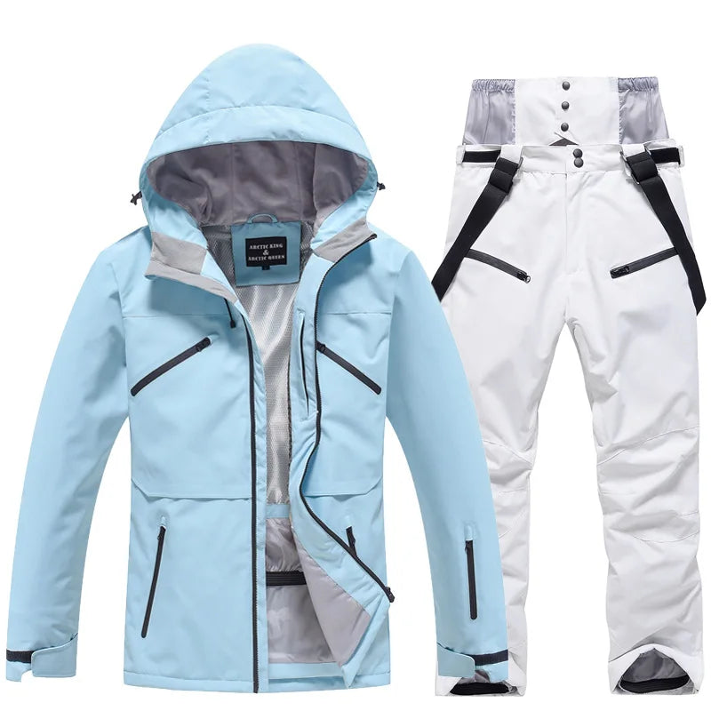 Unisex Winter Skianzug | Zweiteiliges Set