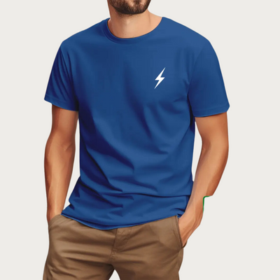Jeffrey - Kurzärmliges Baumwoll-T-Shirt für Herren