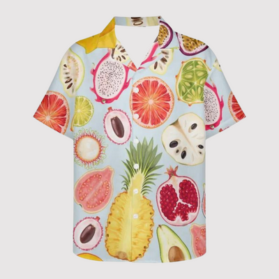 Sam - Bedrucktes Kurzarmhemd