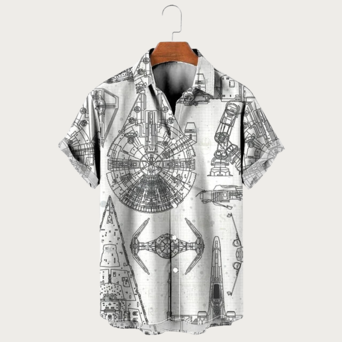 Byron - Kurzarmhemd für Herren