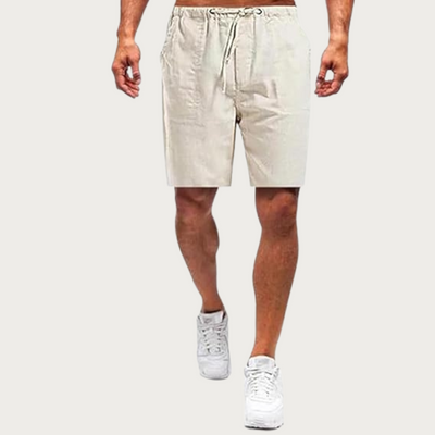 Frank - Baumwoll-Leinen-Shorts für Herren