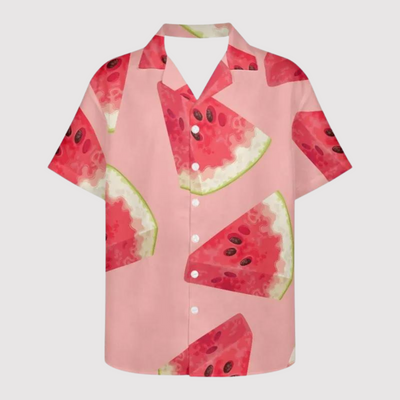 Sam - Bedrucktes Kurzarmhemd