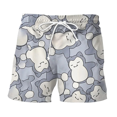 Lustiges Sommer-Set mit Gengar & Snorlax Print | 1 kaufen, 1 gratis - SchlummerSpaß