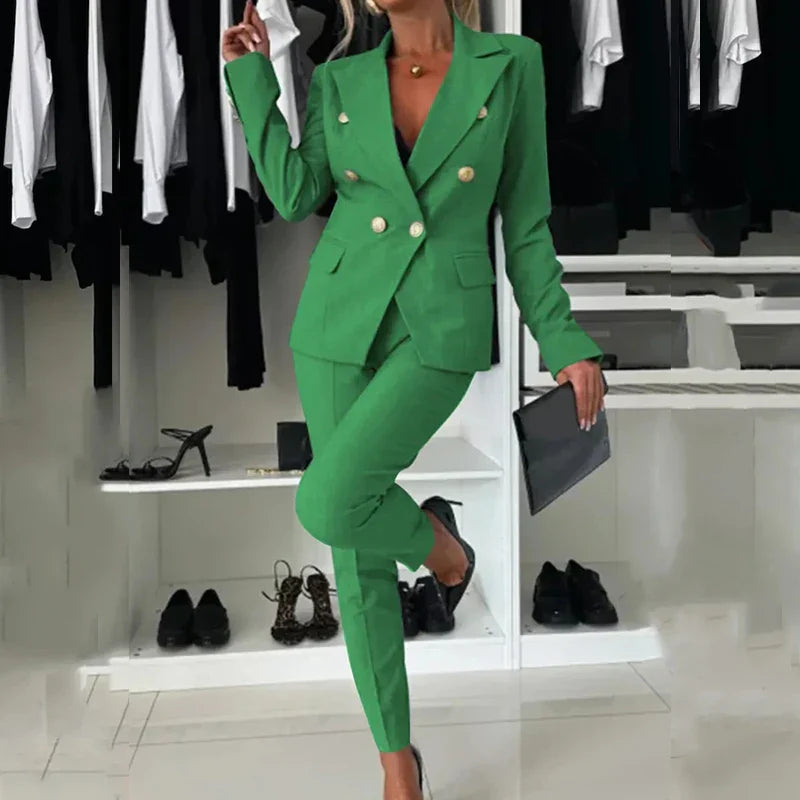 Ramona Elegantes Zweiteiliges Business Set für Damen