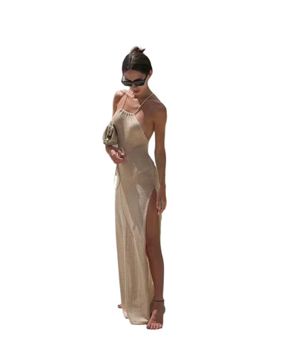 Wien - Halter Cover-up Strandkleid