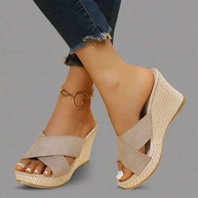 Ernestine | Stilvolle Keilsandalen für maximalen Komfort