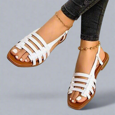 Adele | Handgefertigte Gladiator-Sandalen aus Premium-Material