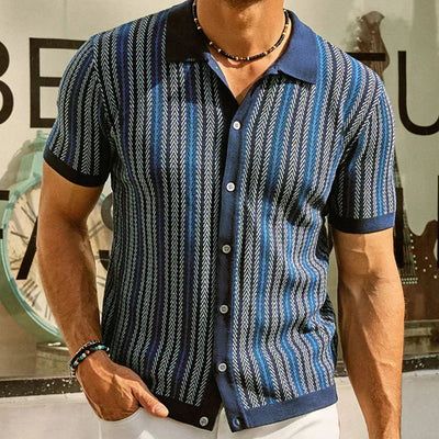 Elam - Button-Down-Poloshirt für Herren