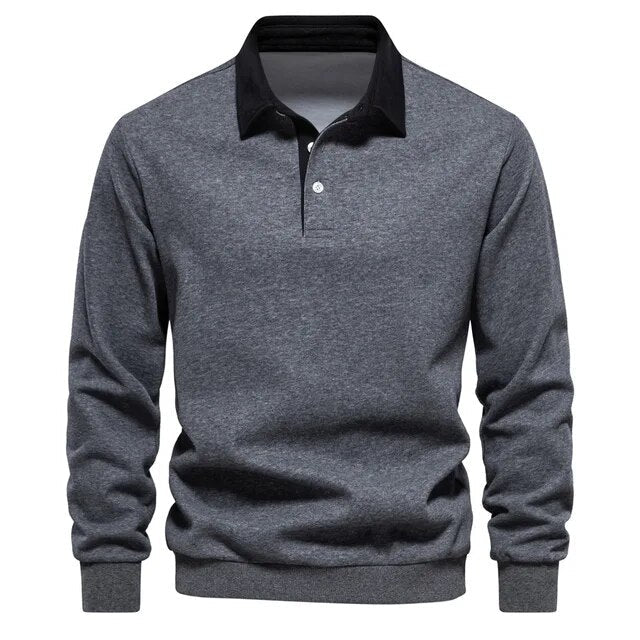 Ferdy Premium-Kragenpullover