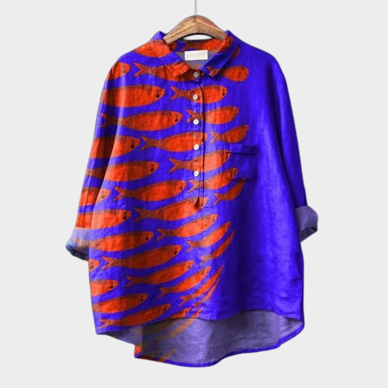 Gerlinde | Oversize-Bluse mit einzigartigem Komfort