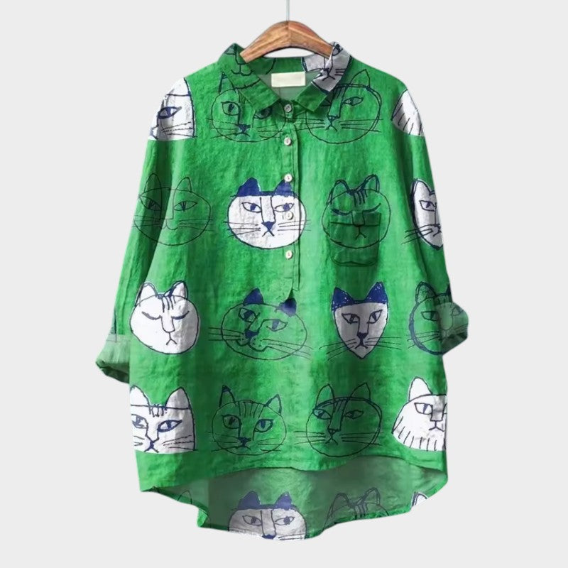 Cindraliese | Oversize-Bluse für entspannten Komfort