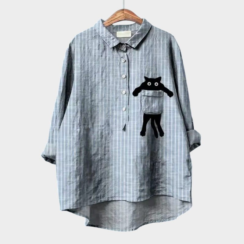 Cindraliese | Oversize-Bluse für entspannten Komfort