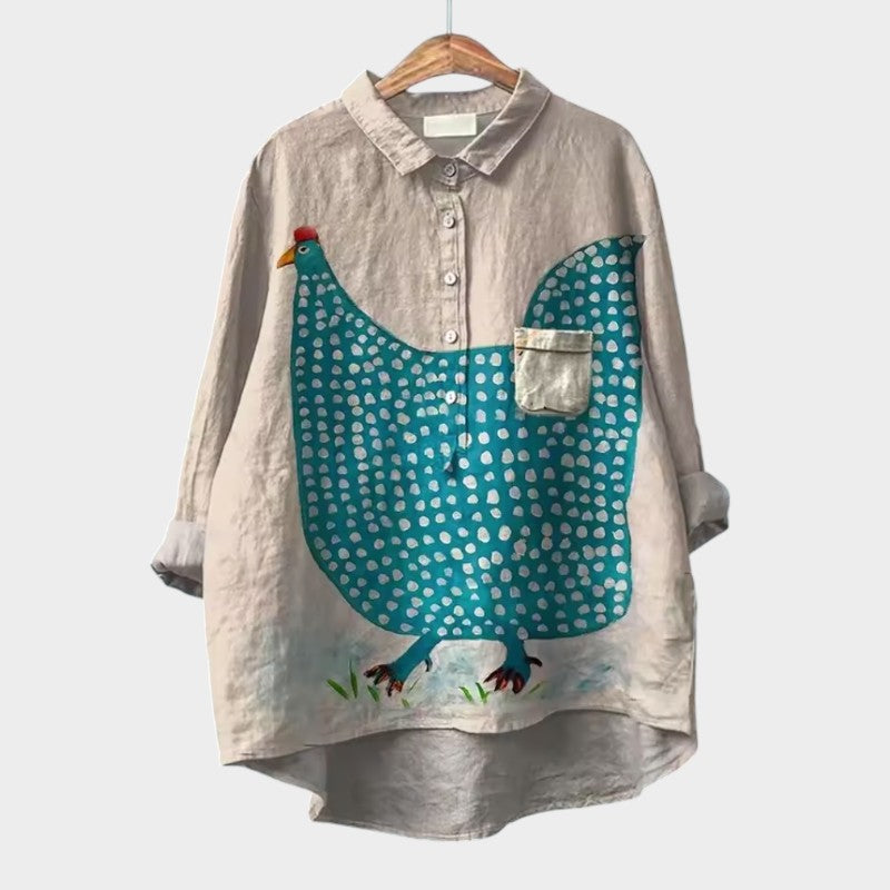 Cindraliese | Oversize-Bluse für entspannten Komfort