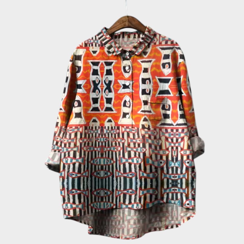 Gislawen | Oversize-Bluse für sonnigen Komfort